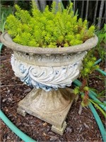 Urn and Square Planter 14 x 13"