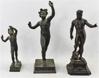 Grp 3 Italian Figural Sculptures