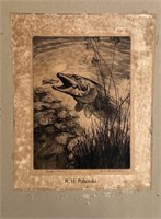 PALENSKE LEAP FROG ETCHING