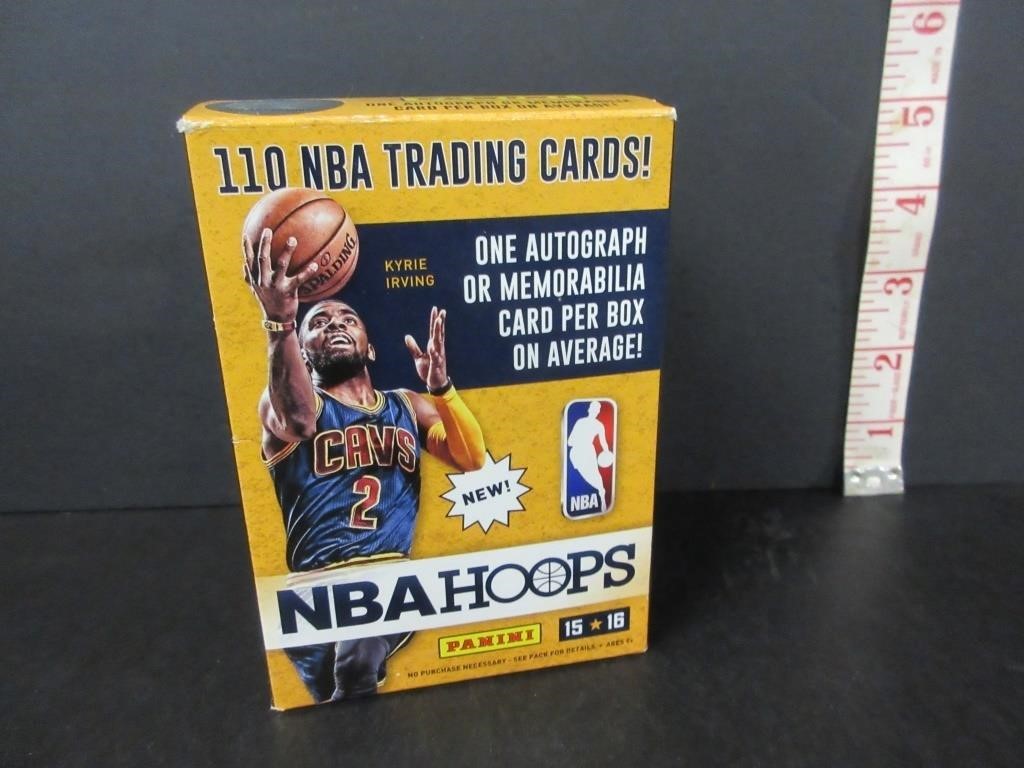 BOX FULL OF 2015 NBA HOOPS BASKETBALL CARDS