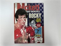Autograph COA ROCKY Magazine