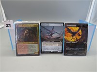 Three Assorted MTG Cards, One double sided