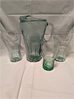 Pitcher and Glasses