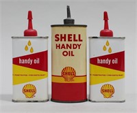 SHELL HANDY OIL BOTTLE COLLECTION (3)