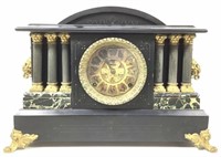 Vintage Edwardian Wind Up Mantel Clock