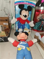 2 Vintage Disney Mickey Mouse - 1 is for Learning