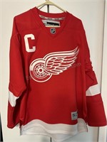 Zetterberg Detroit Red Wings Hockey Jersey Size