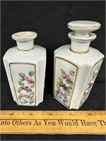 Porcelain bottles made in occupied Japan