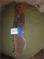 Brown Knife Sheath (10.5" Long)