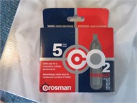 5 Crosman CO2 Cartridges