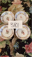 8 Antique Reflection plates, 4 Noritake bowls