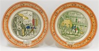 * Antique Adams Plates (England) - “Dickens