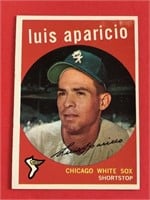 1959 Topps Luis Aparicio Card #310 HOF 'er