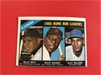 1966 Topps Willie Mays McCovey Billy Williams