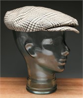 1930's Waverly Caps Penney's Tweed Newsboy Cap