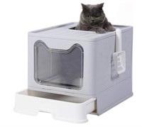 Cobette Grey Cat Litter Box Msp-09a