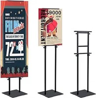 Double-Sided Pedestal Poster Stand MSRP $42.99