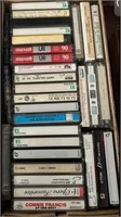 box of cassettes