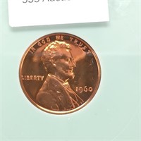 1960 SMALL DATE PENNY 1C PR67RD NTC