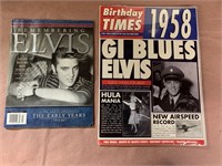 Remembering Elvis Issue 1 magazine with giant 1958