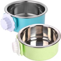 kathson Crate Dog Bowl, Removable Stainless Steel