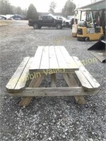 TREATED LUMBER PICNIC TABLE