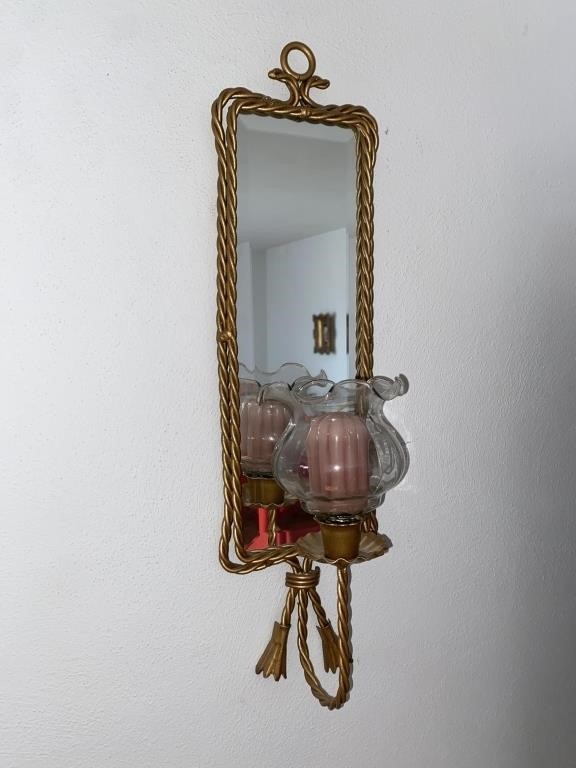 3-PC WALL HANGING DECOR SET INCLUDING MIRROR,