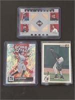 3 Nice Baseball Cards