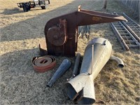 ANTIQUE PAPEC HAMMER MILL WITH ACCESSORIES