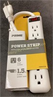 Prime Power Strip 6-Outlet