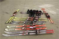 (4) Pairs of Voiki Downhill Skis ,(2) Pairs of