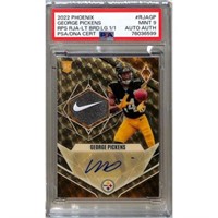 2022 Phoenix George Pickens Rookie Auto 1/1 Psa 9