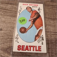 1969-70 Topps Basketball Dick Snyder