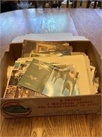 Box of Vintage Post Cards