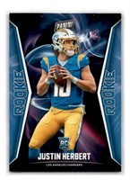 2020 Panini POD Justin Herbert Rookie Card #55