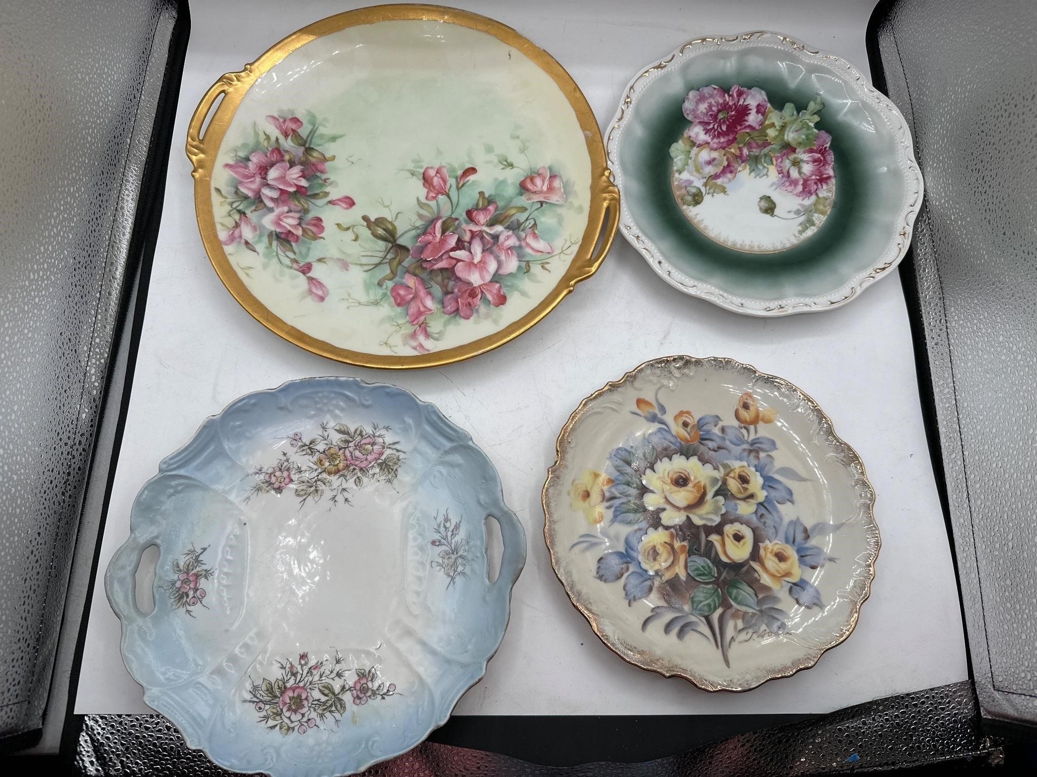 Vintage Assorted plates