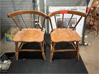 Vintage Small Children's/Play Set Chairs