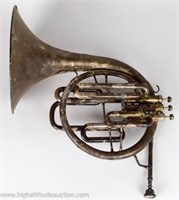 Vintage Elkhart Mellophone French Horn