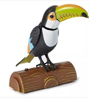 6'' Talk Back Toucan Bird Animated Decor