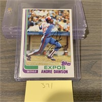 Andre Dawson Baseball Card