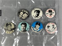 (7) REPRODUCTION BASEBALL BUTTONS