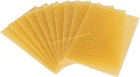 60Pcs Natural Beeswax Sheets Honeycomb Kit