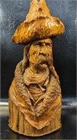Ron Foreman Carved Wood Sculpture