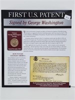 2018 Washington First US Patent $1 Dollar
