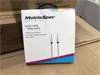 8 Boxes of Mobile Spec Audio Cable (10/box)