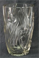 Contemporary Art Glass Crystal Vase,
