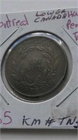 1835 Lower Canada Half Penny "Sou" VF20
