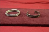 (2) Sterling Silver Bracelets