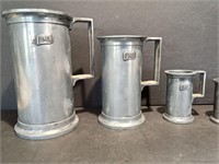 Pewter Measuringf Cups
