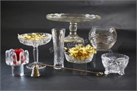 Pedestal Dessert Tray's, Vases & Candle Holder